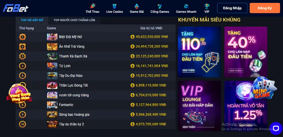 Bắn Cá VIP tại pkvip88 nhà cái